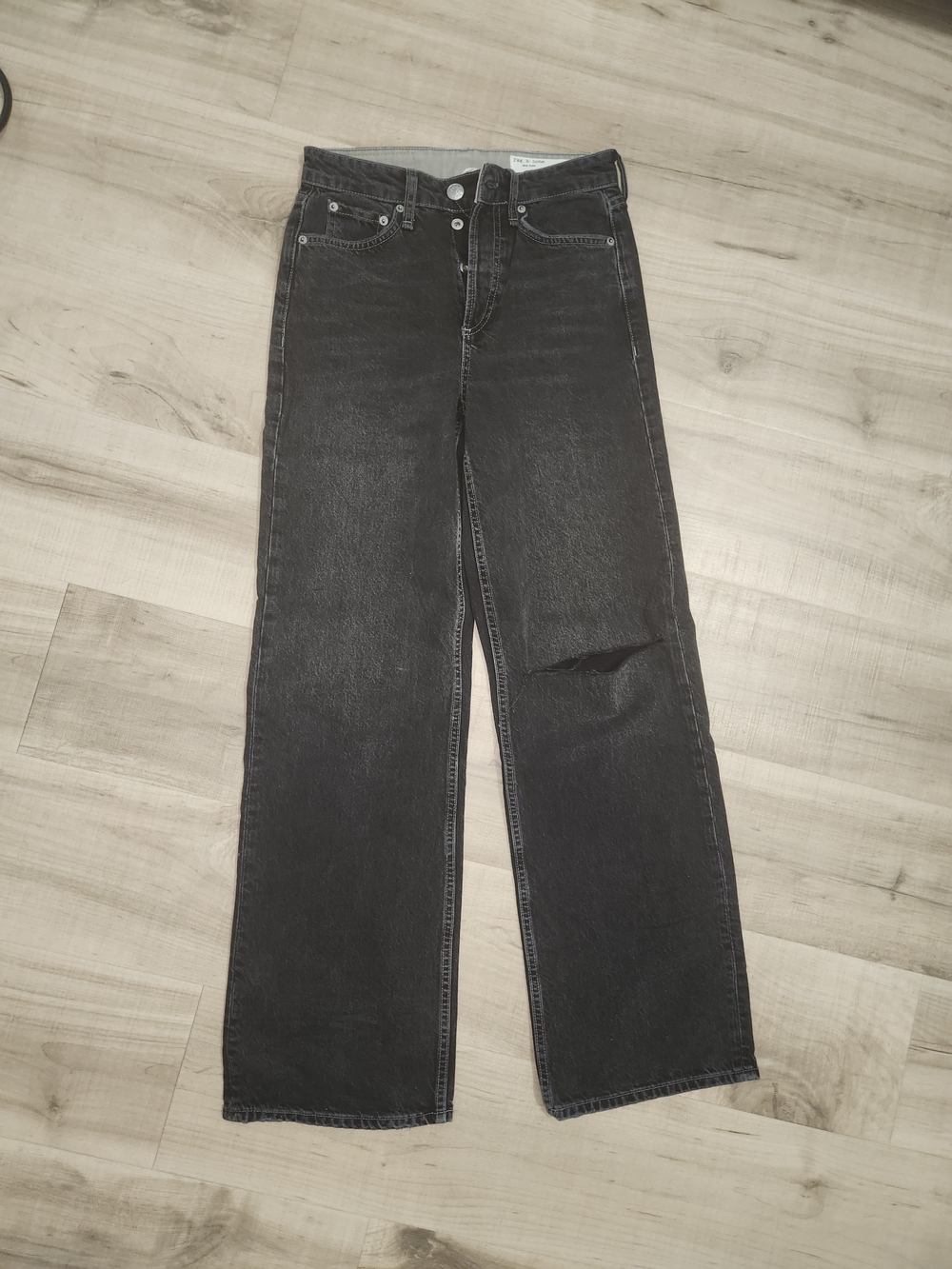 Black Wide Leg Jeans